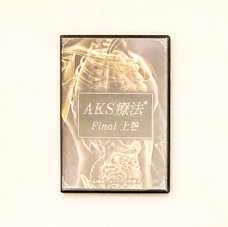 AKS療法 Final】山内義弘 整体DVD 手技DVD 治療院マーケティング研究所