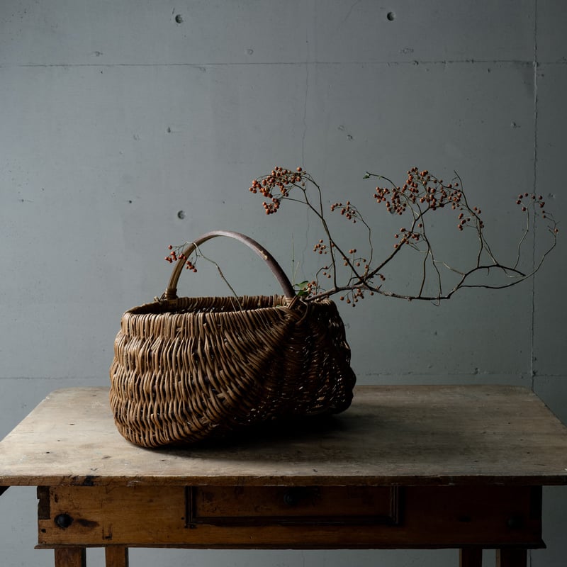 フランスアンティーク大きなパニエ | BOLT antique &brocante＋design