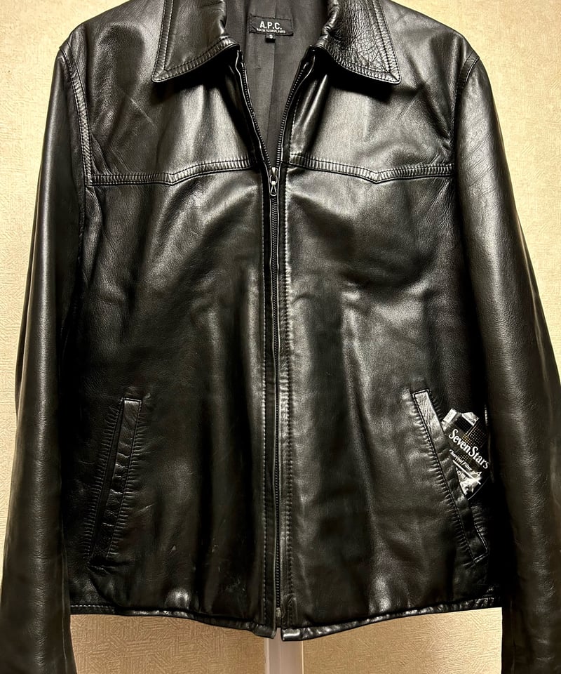 フレンチロックンロール90年代初期フランス製時代ririジッパーA.P.C.