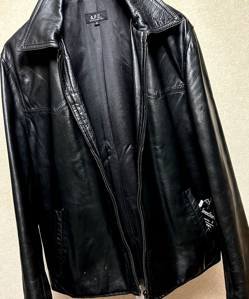 フレンチロックンロール90年代初期フランス製時代ririジッパーA.P.C.