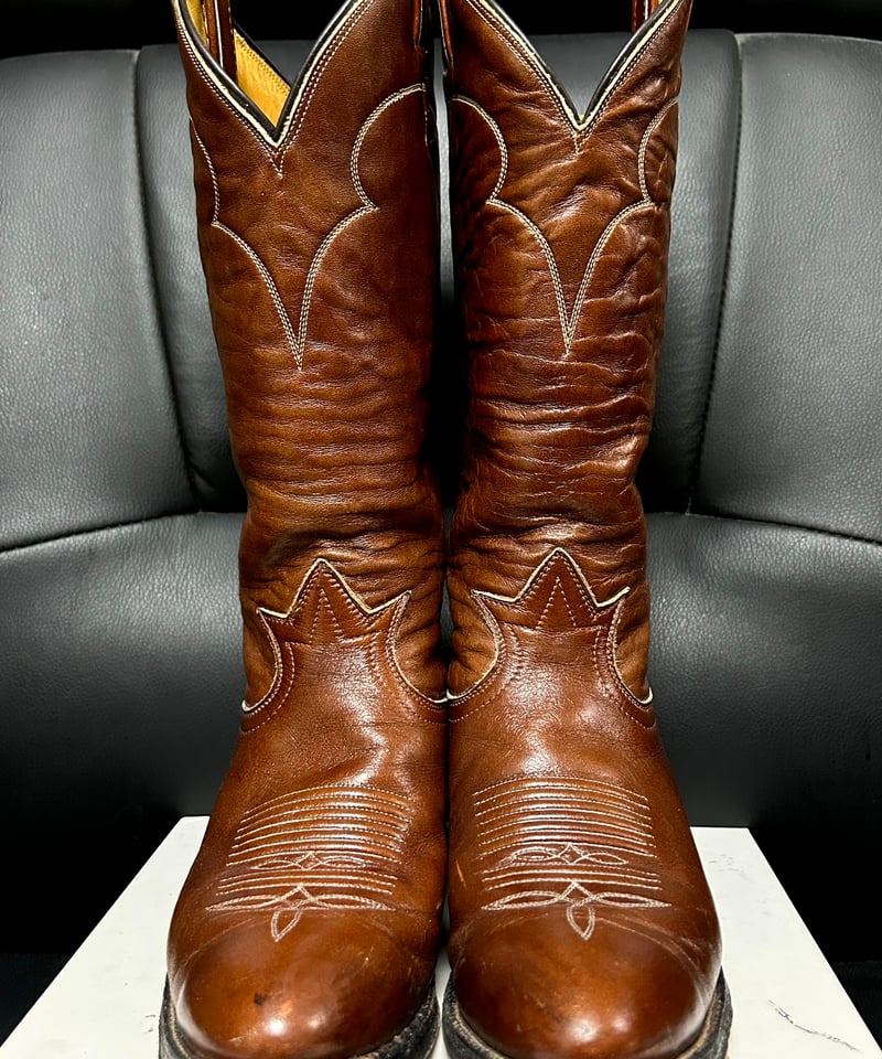 U.S.A.製名門トニーラマR&Rレディースウエスタンブーツ〉90年代U.S.A.