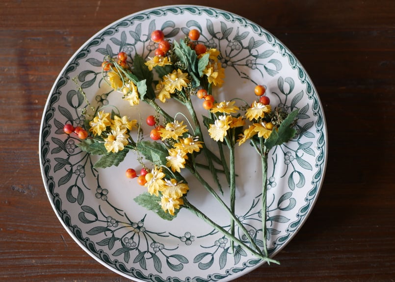 布花 コサージュ フランス ブロカント vintage アンティーク | mamantique