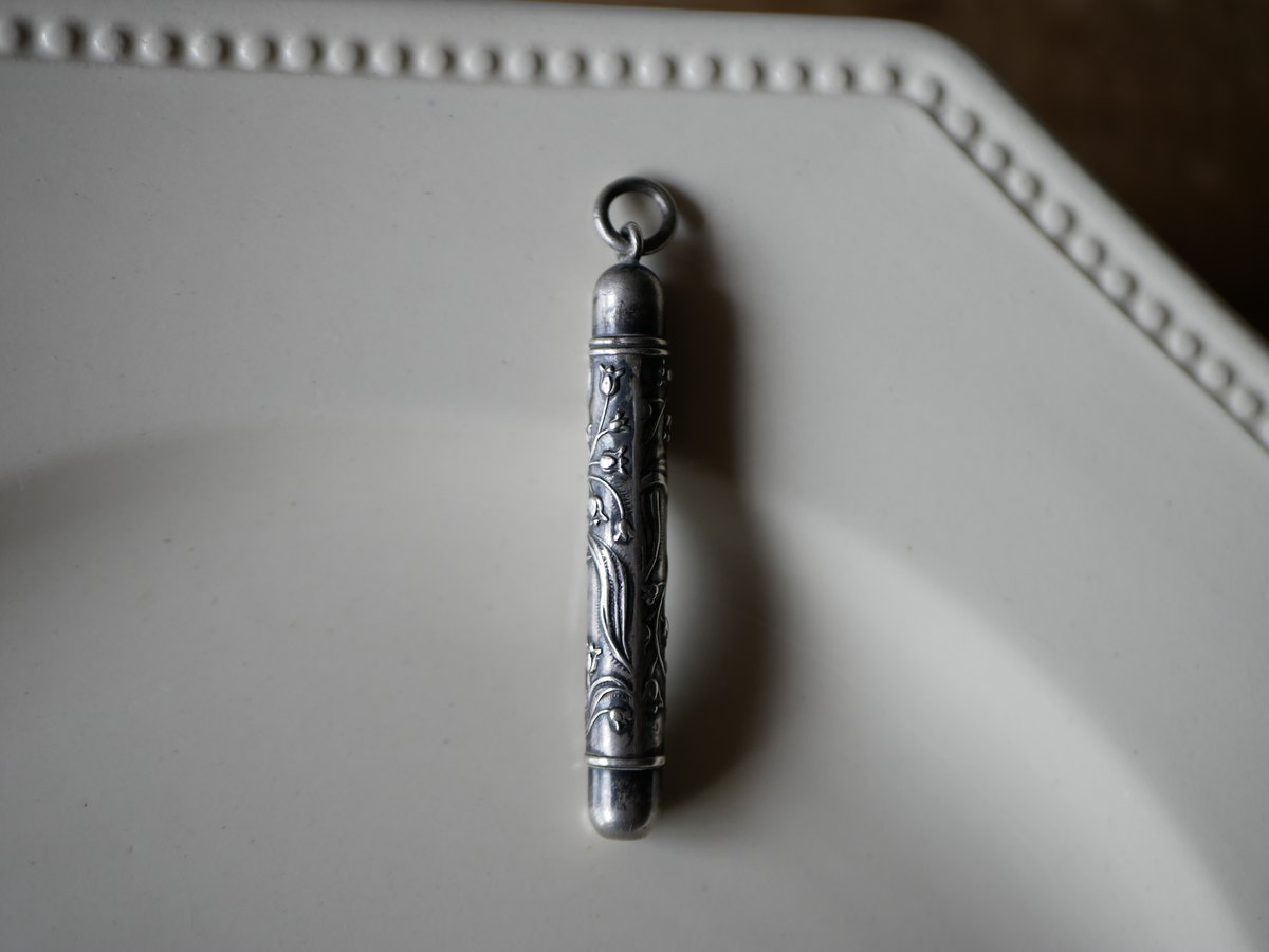 純銀 クレヨン 鈴蘭 すずらん スズラン フランスアンティーク