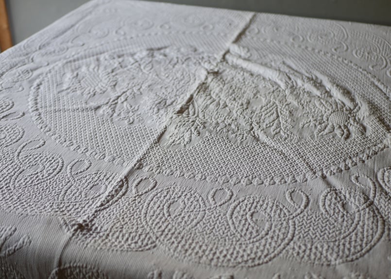 Pique de Marseille, Bed cover | mamantique