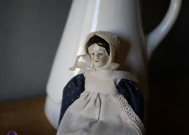 チャイナヘッド ドール お人形 アンティークドール アンティークのある