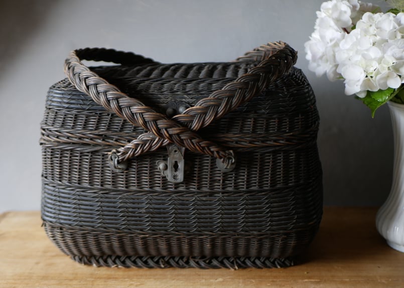 no.3 サックドフィヨンセ アンティークパニエ フランスアンティーク