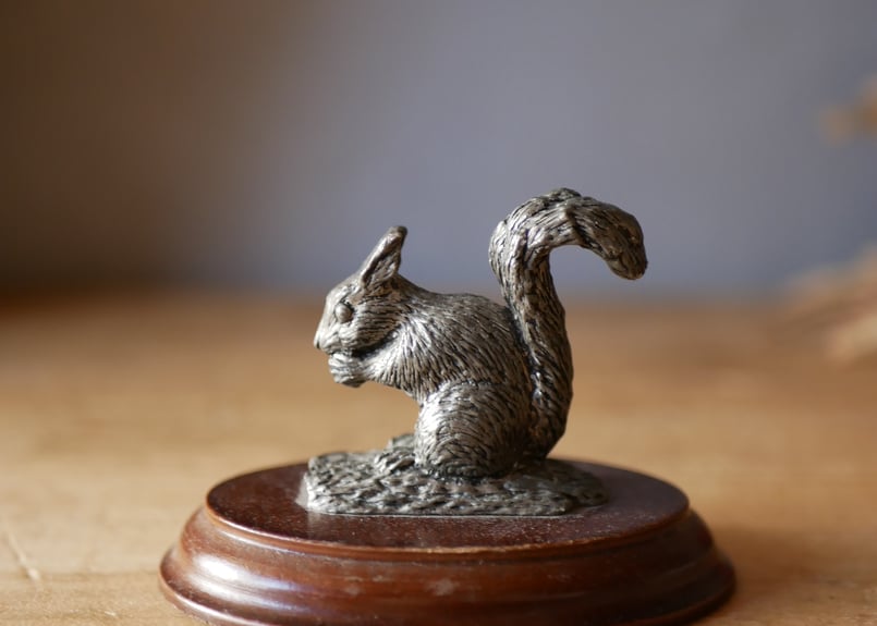 オブジェ 文鎮 リス ブロカントのある暮らし 英国 ヴィンテージ