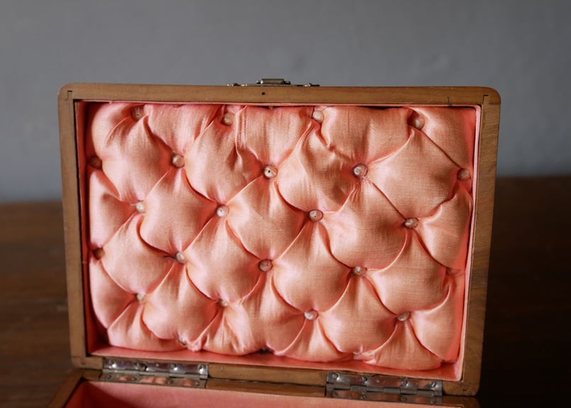 モシュリンヌ ツバメ 木の宝石箱 フランスアンティーク | mamantique