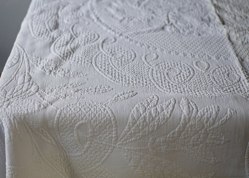 Pique de Marseille, Bed cover | mamantique