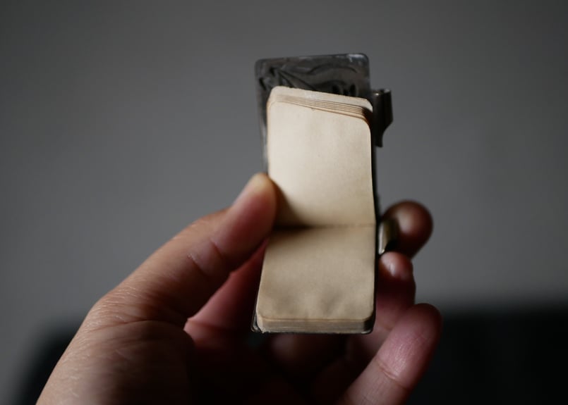 カルネ・ド・バル エーデルワイス フランスアンティーク アンティーク