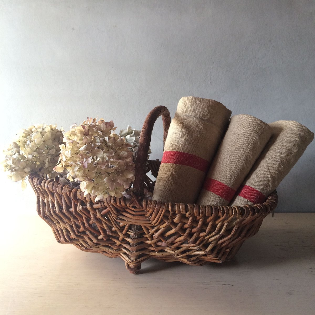 仏アンティーク かご バスケット パニエ | mamantique