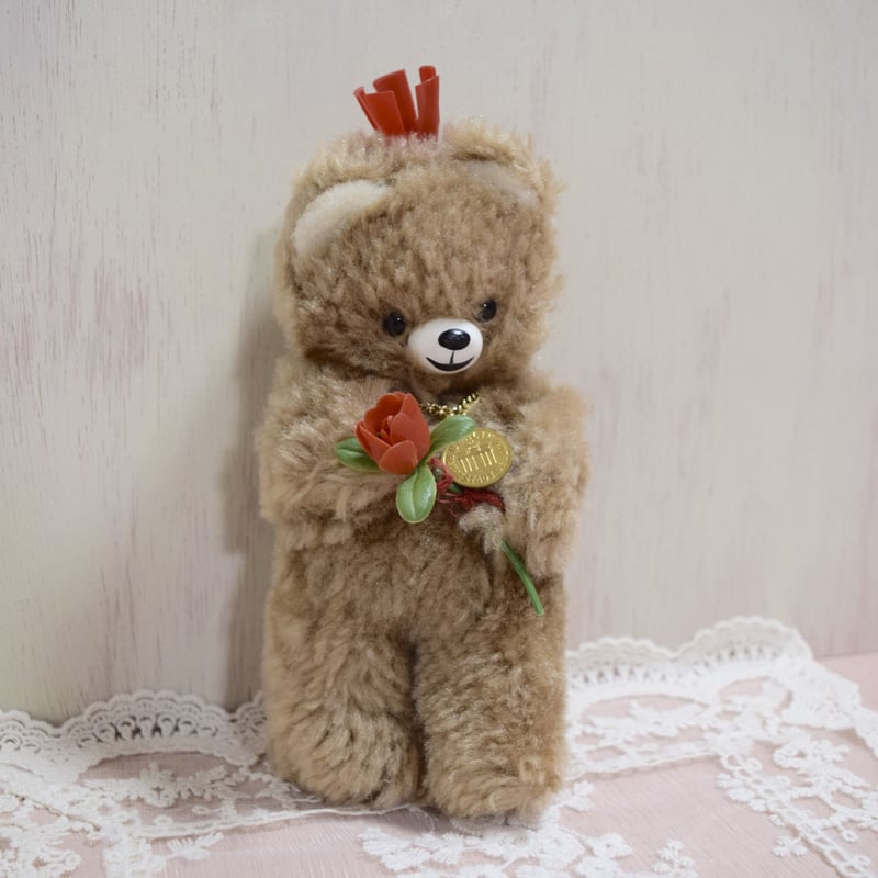 旧東ドイツ DDRベア小 ベージュ ぬいぐるみ | Kitten Blue