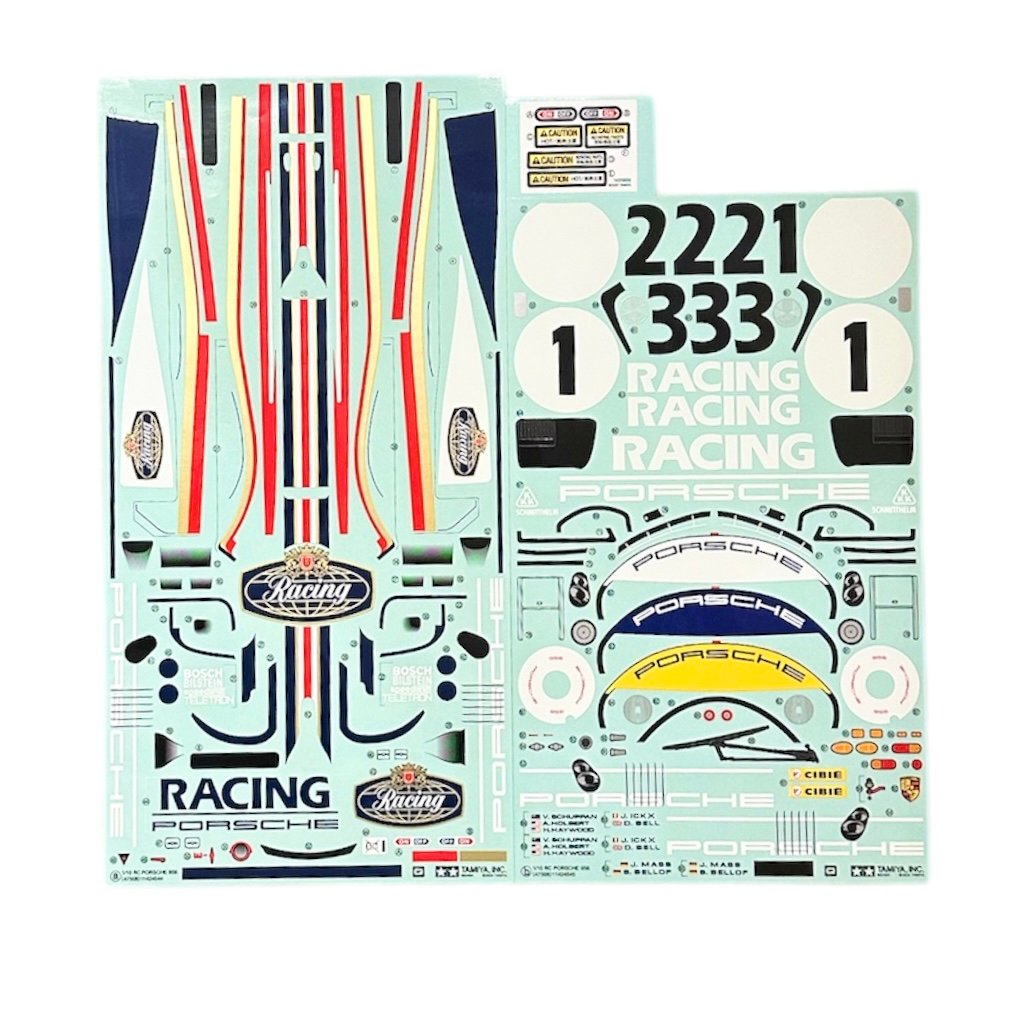 タミヤ カスタマーパーツ ポルシェ956 スペアステッカー(19494259