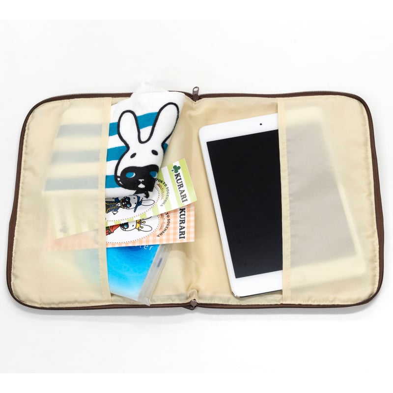 ブックカバーポーチ単行本サイズ くらり柄 | 東京創元社オンラインストア