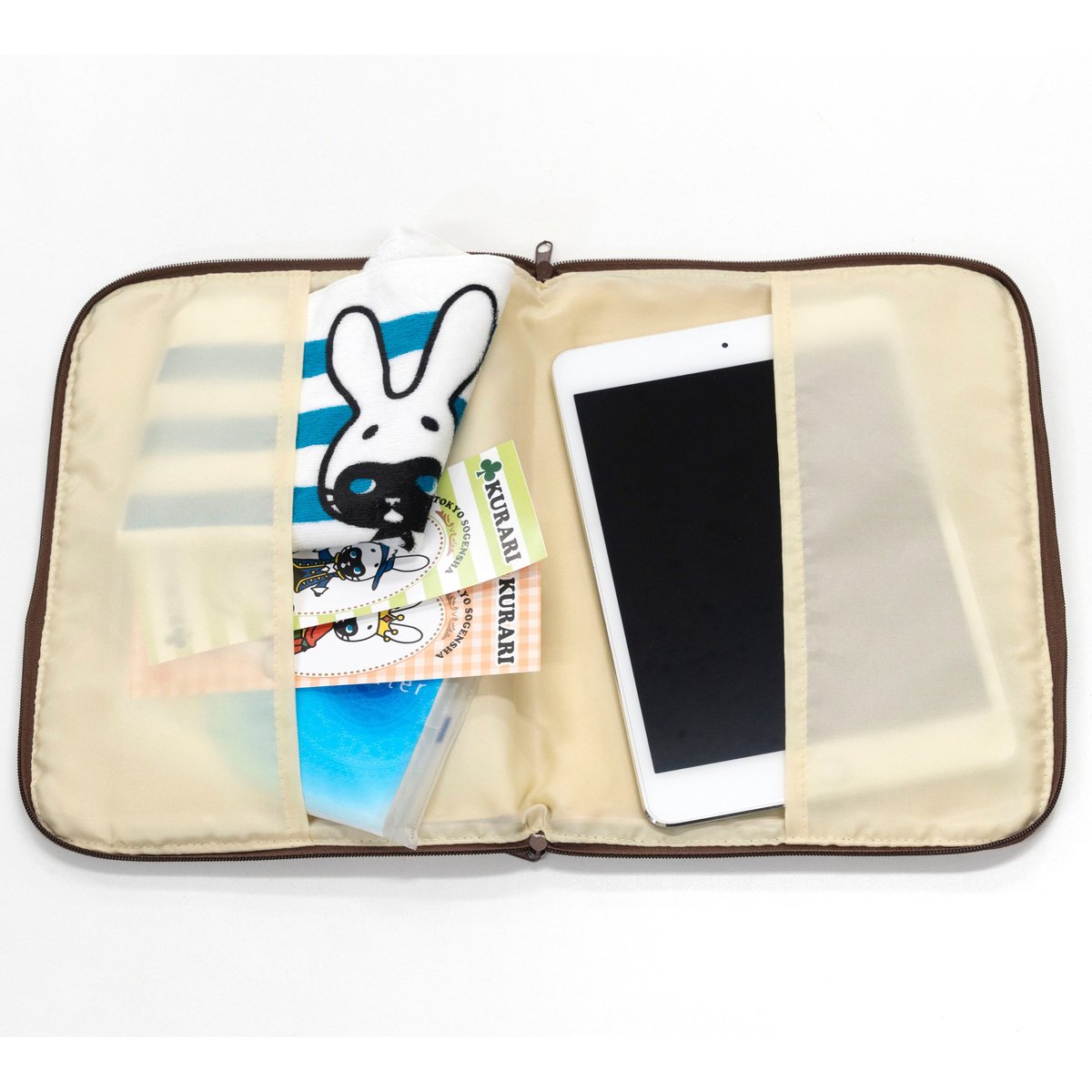 ブックカバーポーチ単行本サイズ くらり柄 | 東京創元社オンラインストア