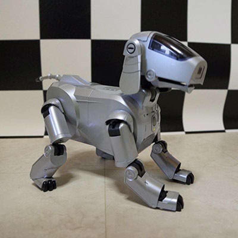 ソニーアイボ SONY AIBO ERS-111 グレイシルバー 美品!!リセル
