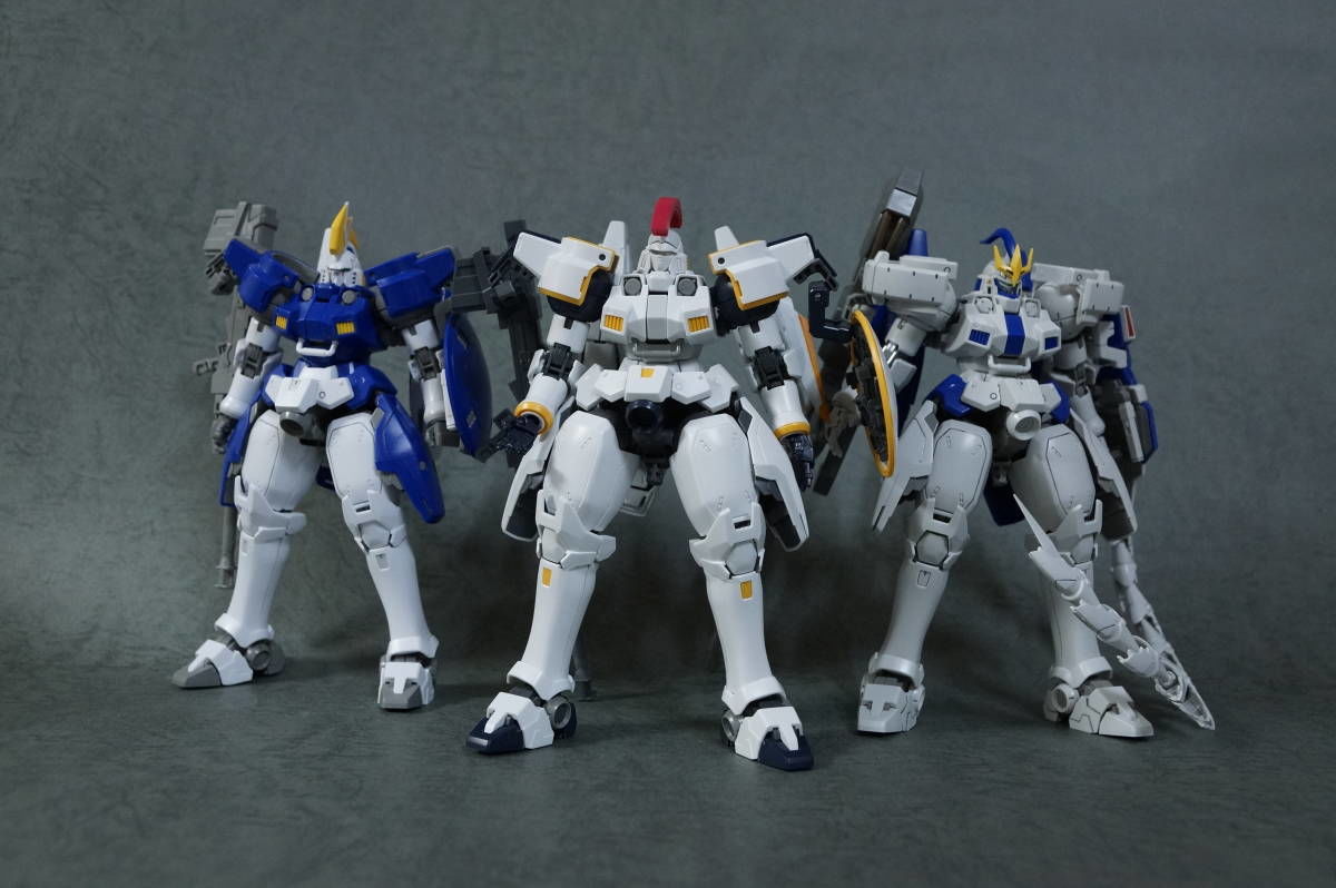 MG 1/100 トールギスEW.トールギスII.トールギスIII 3体セット 素組み