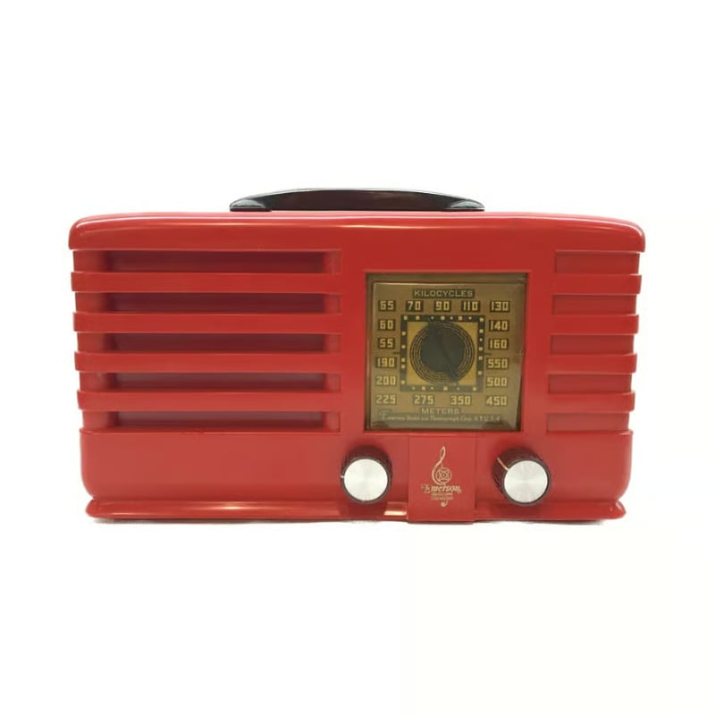 真空管ラジオ ベークライトEMERSON社 1941年 アメリカ製 | 万国屋
