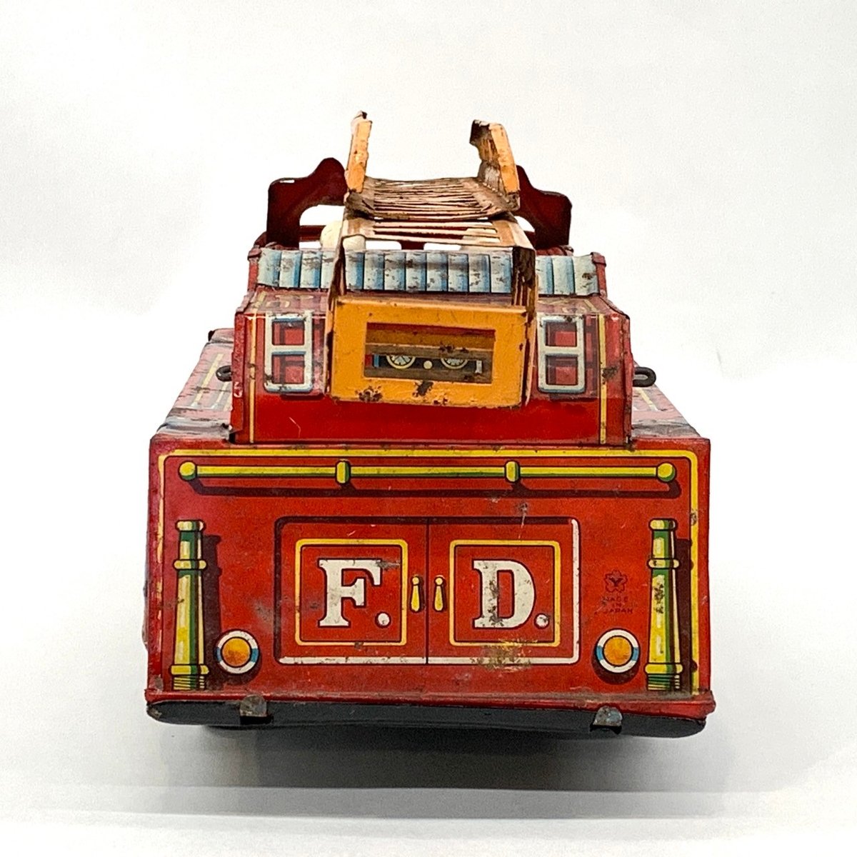 ブリキ 消防車 はしご車 MadeinJapan | 万国屋 オンラインストア