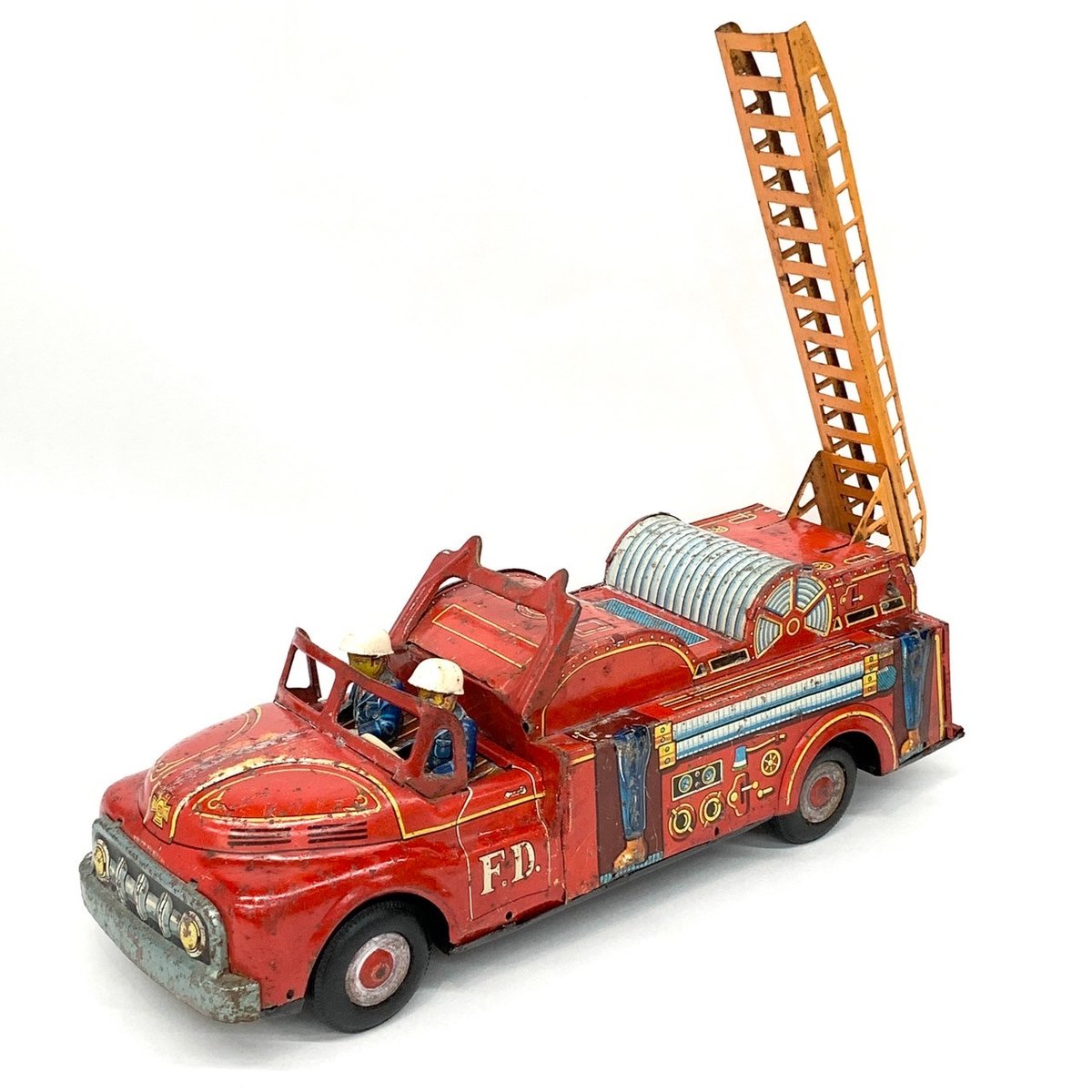 ブリキ 消防車 はしご車 MadeinJapan | 万国屋 オンラインストア