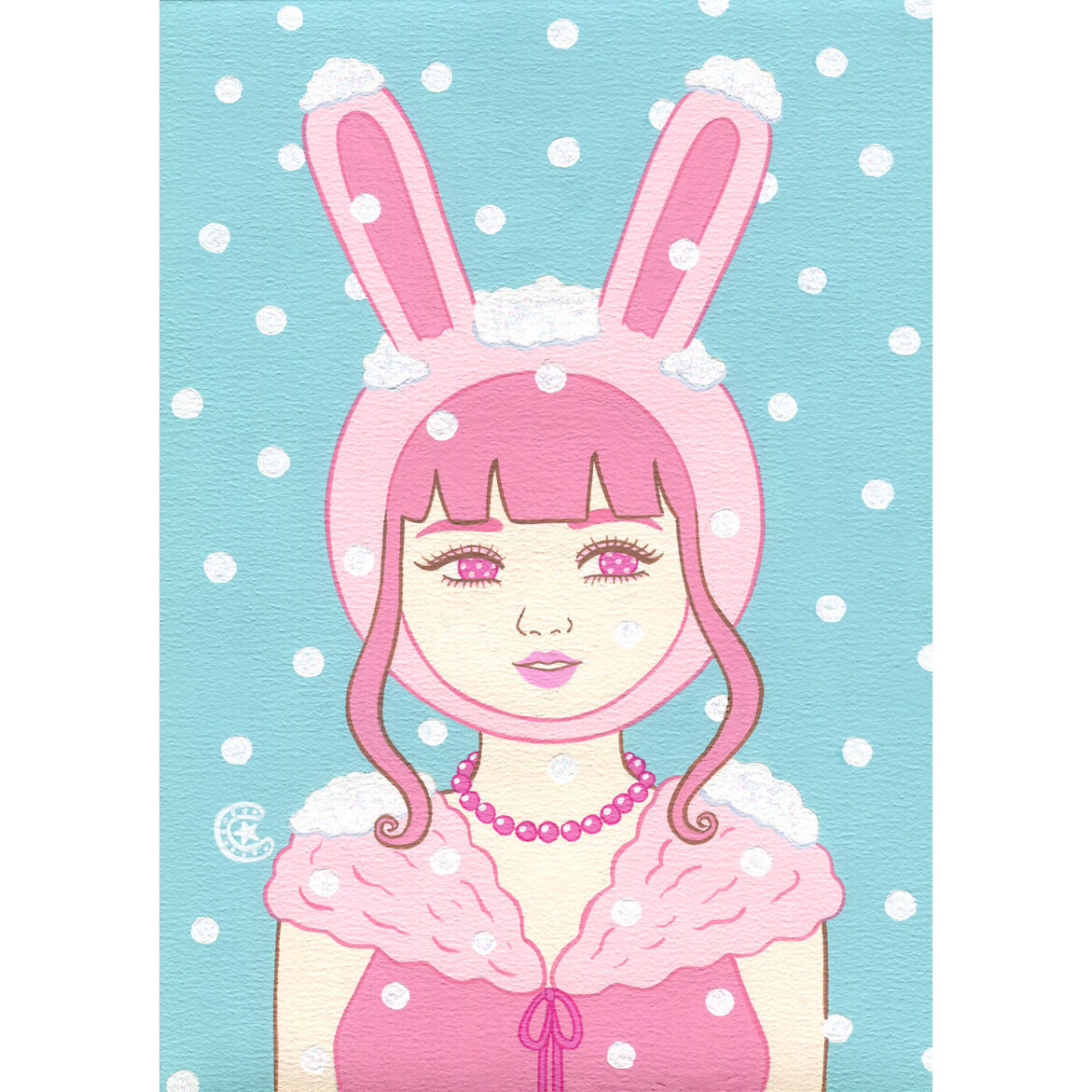 竹井千佳「ぽかぽか」/ 原画 chika takei | SPACE YUI online shop