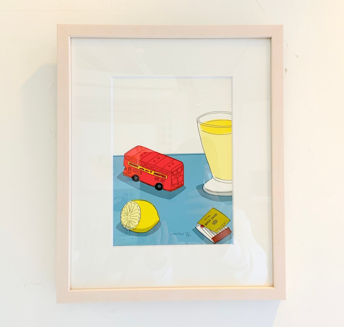 安西水丸「レモネード」 mizumaru anzai | SPACE YUI online