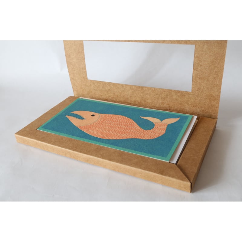 Waterlife Handmade Card | Tara Books | 南インドまち