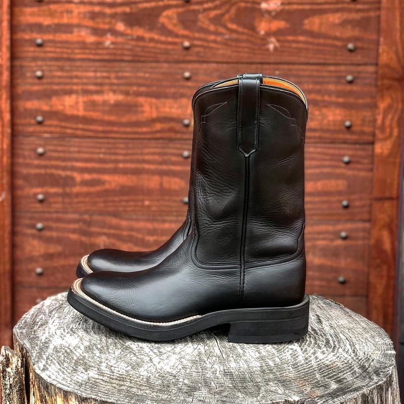 RIOS of MERCEDES / Crepe Roper Boots (BLACK/BLA