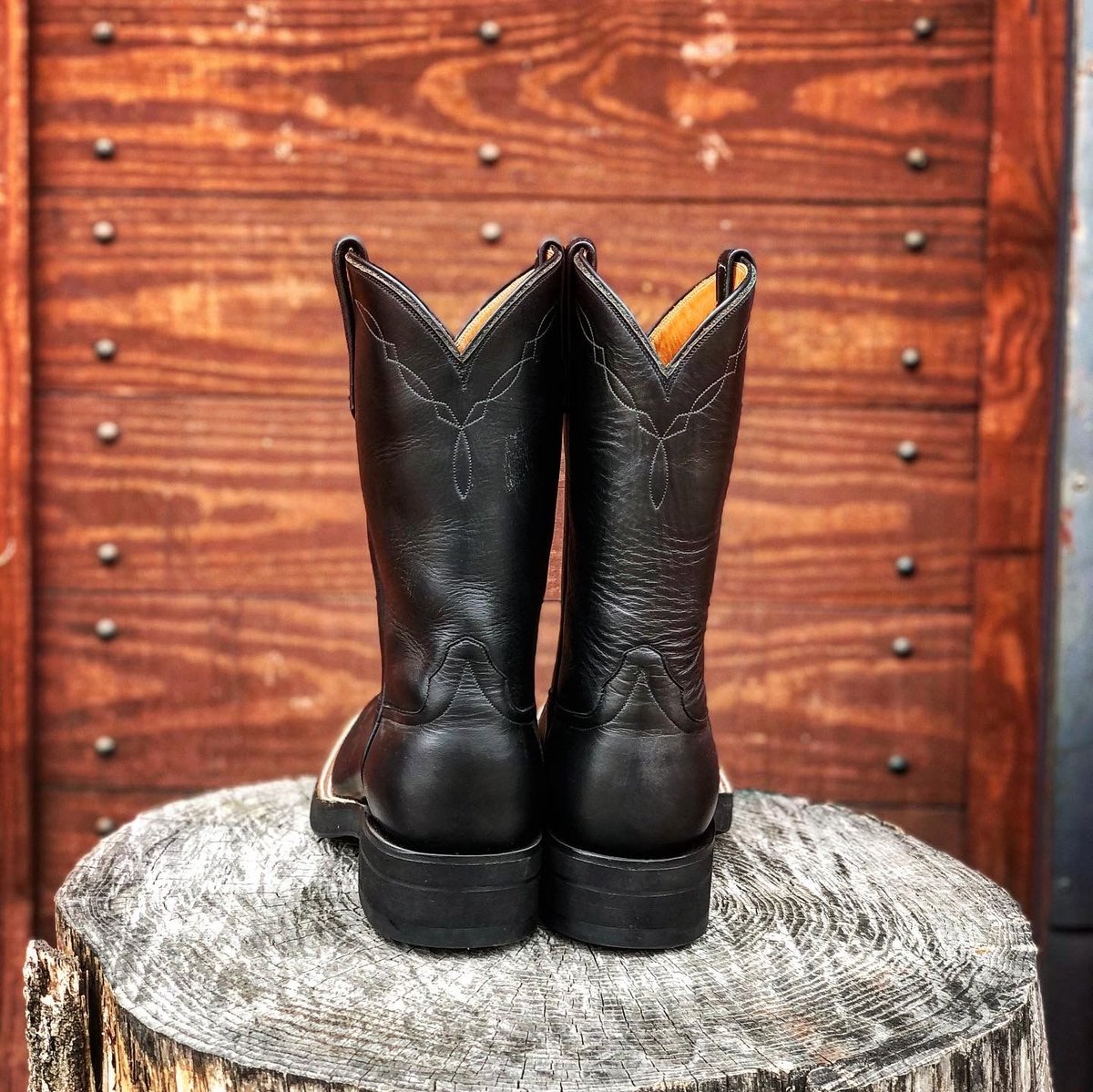 RIOS of MERCEDES / Crepe Roper Boots (BLACK/BLA