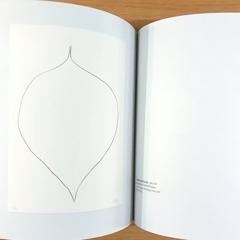 Plant Lithographs Ellsworth Kelly | タバネルブックス