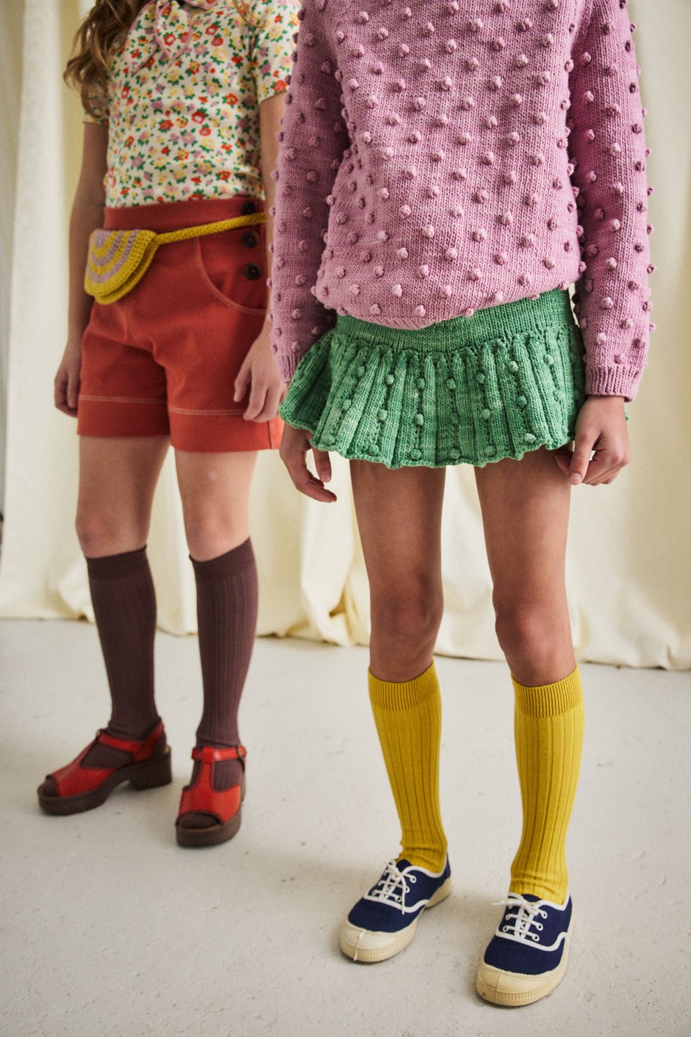 ボトムス Eyelet Popcorn Skating Skirt ボトムス Eyelet Popcorn