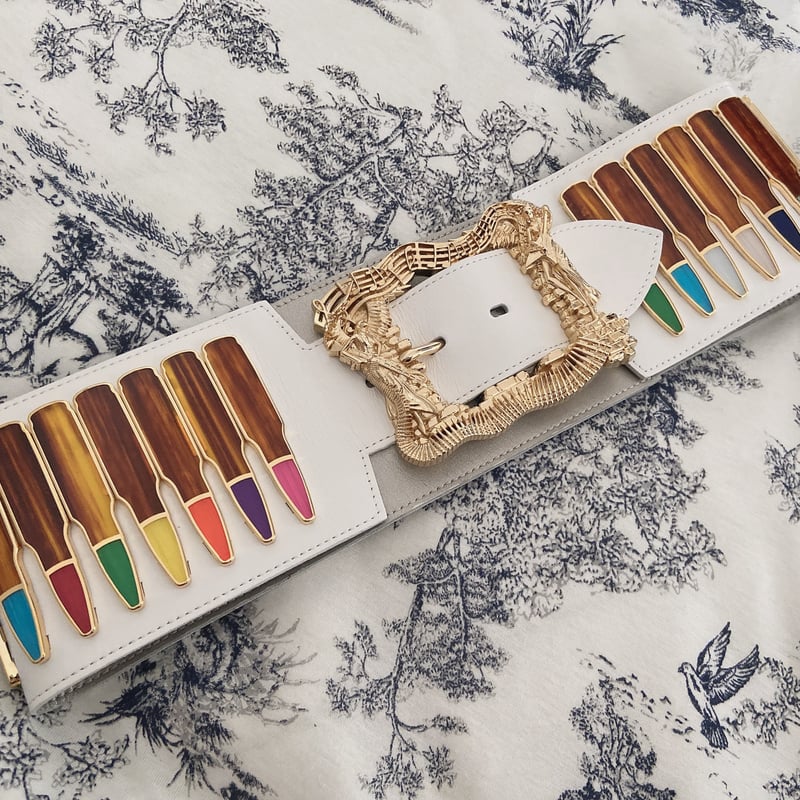 ha | za | ma 2021PC 弾願奏填のレザーベルト hazama 【公式通販】