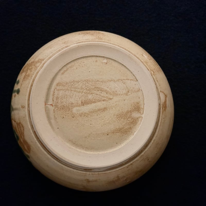 沖縄 大嶺實清さん 緑釉薬 平鉢 大嶺工房 やちむん | BRILLANTE IL SUZU