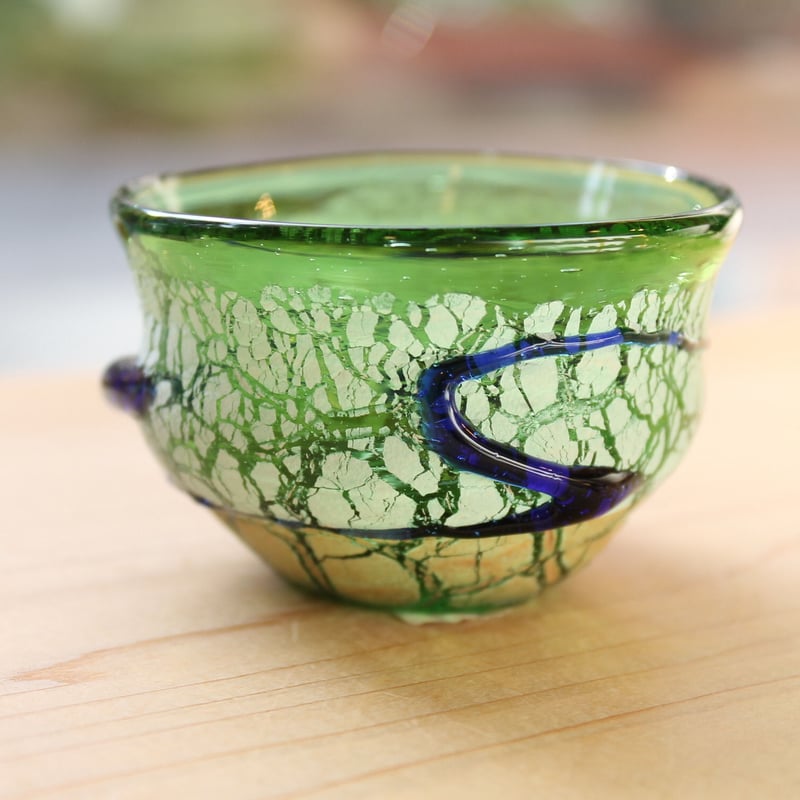 琉球ガラス 稲嶺盛吉 ぐい呑 土紋 | BRILLANTE IL SUZUKI SALONE