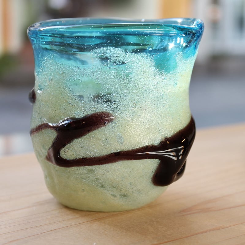 沖縄 琉球ガラス 稲嶺盛吉氏 グラス | BRILLANTE IL SUZUKI SALONE