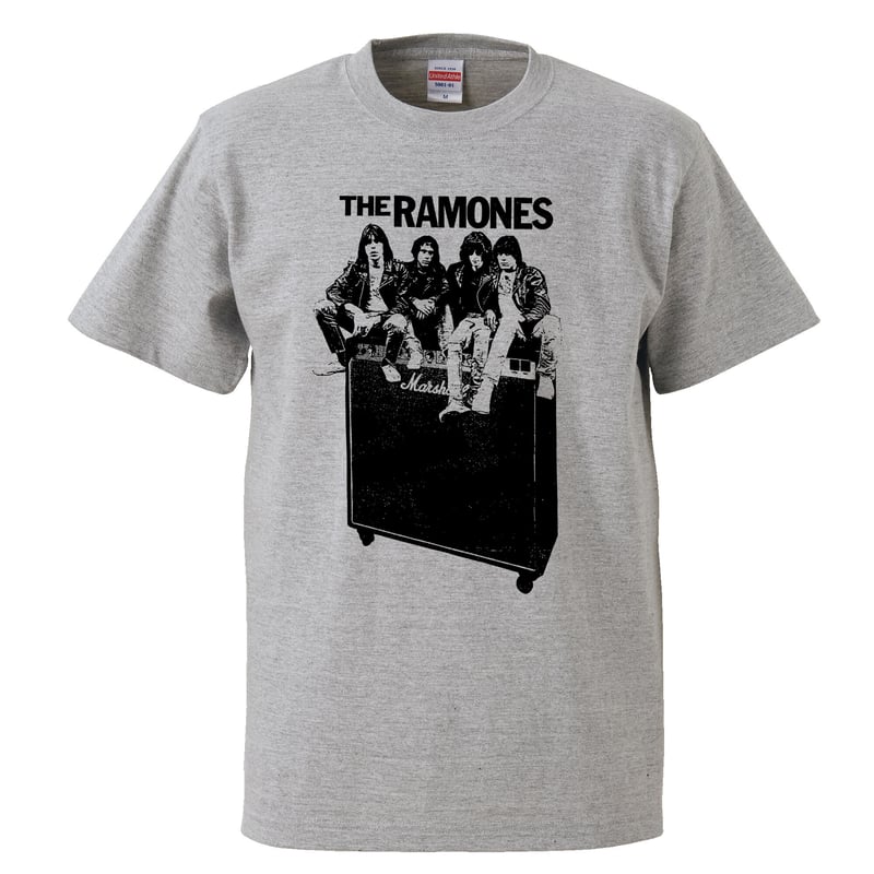 The Ramones/ラモーンズ】5.6オンス Tシャツ/GY/ST- 699 | バンド