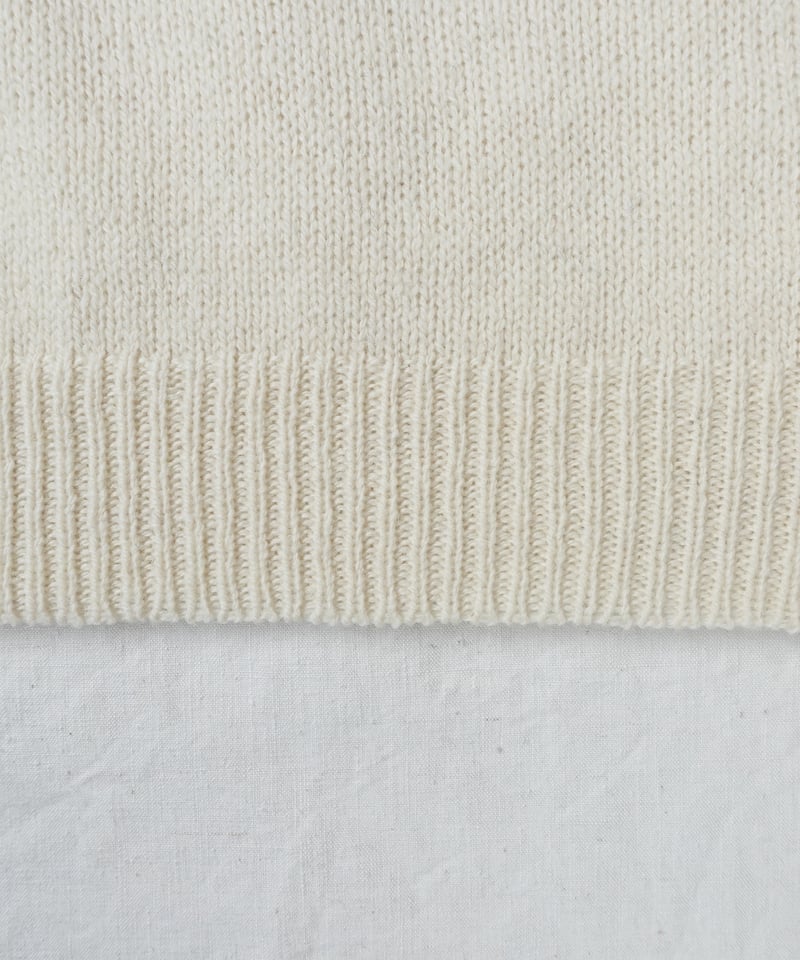 i c h i 250467・250468 Shetland Wool Knit Pull