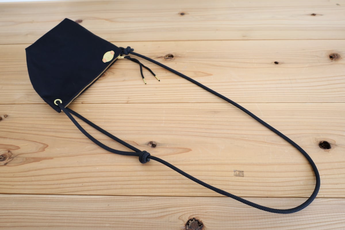 ZIPPY MINI2-STD/ 岡山倉敷9号パラフィンキャンバスサコッシュ