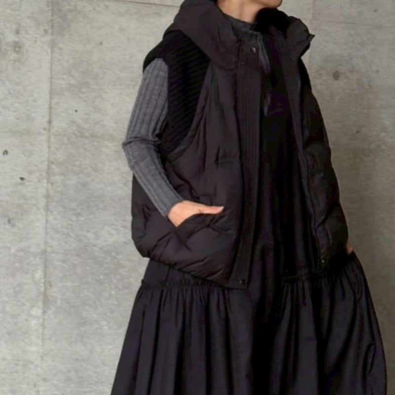 ドッキングダウンベスト(ブラック) | myinemy's STORE