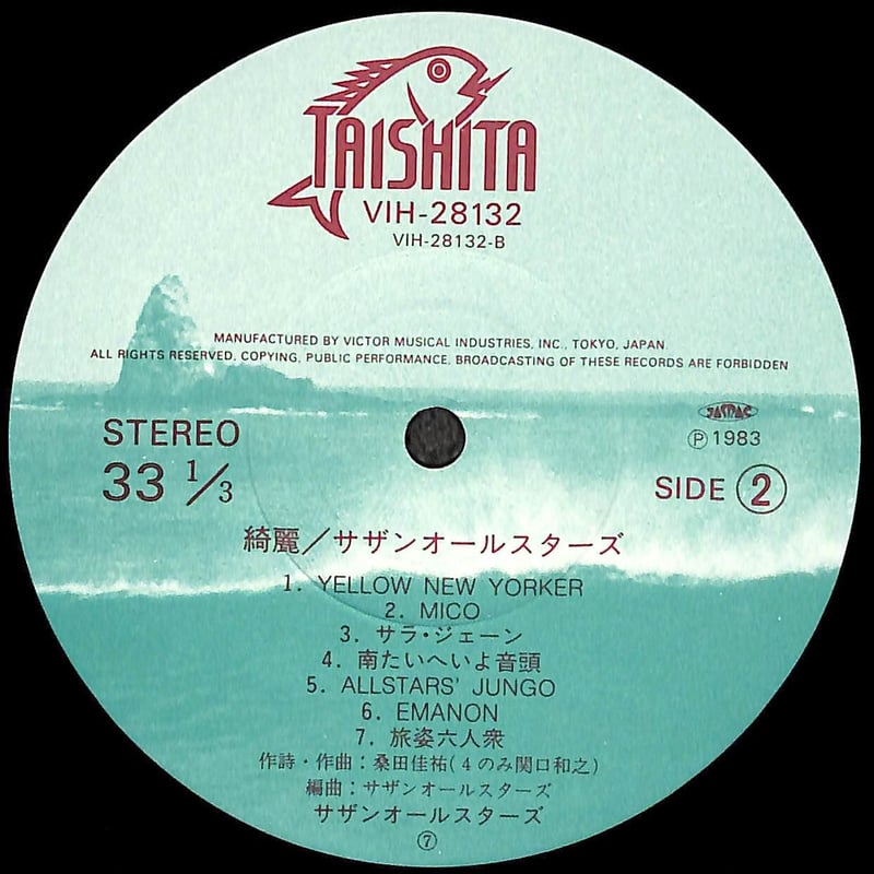 サザンオールスターズ / 綺麗［※国内盤,品番:VIH-28132］(LPレコード