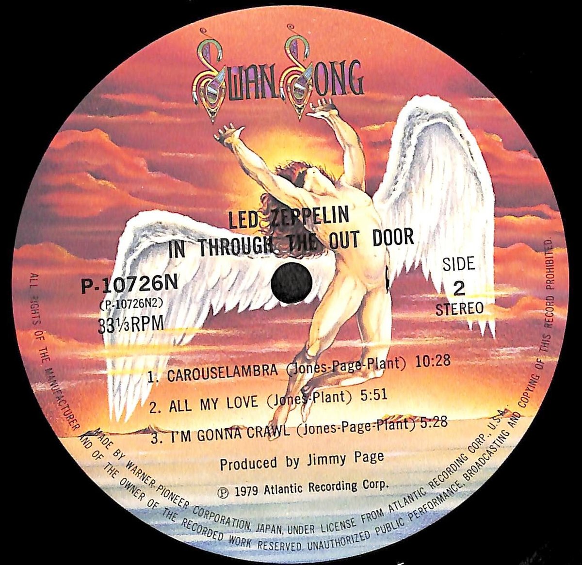 レッド・ツェッペリン / In Through The Out Door [※国内盤,品番:P