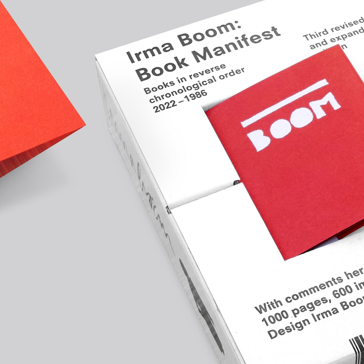 サイン入り】Irma Boom / Book Manifest | POST