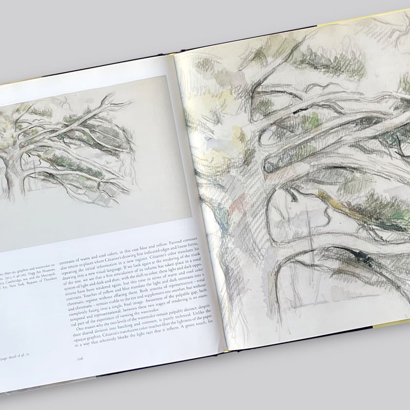 古書】Paul Cezanne / Cezanne's Watercolors Betwee