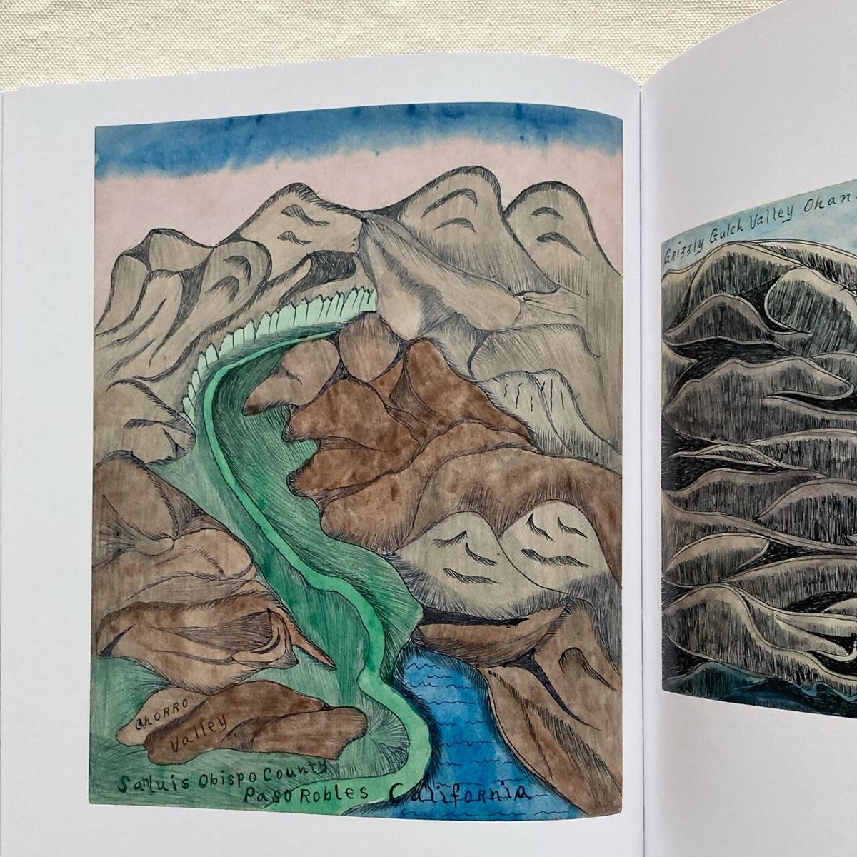 Joseph E. Yoakum｜WHAT I SAW | 曲線