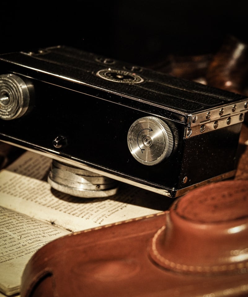 レザーケース付き Argus C3 from 1930's - 1960's [Film c