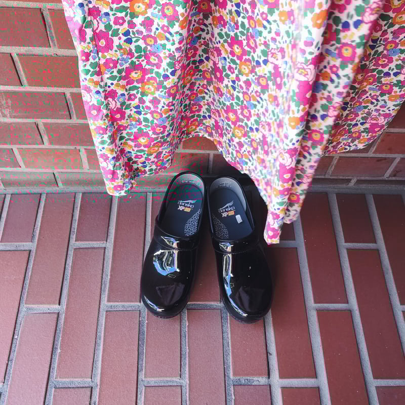 DANSKO ダンスコ XP 2.0 Patent Black エナメル サボ | Havane