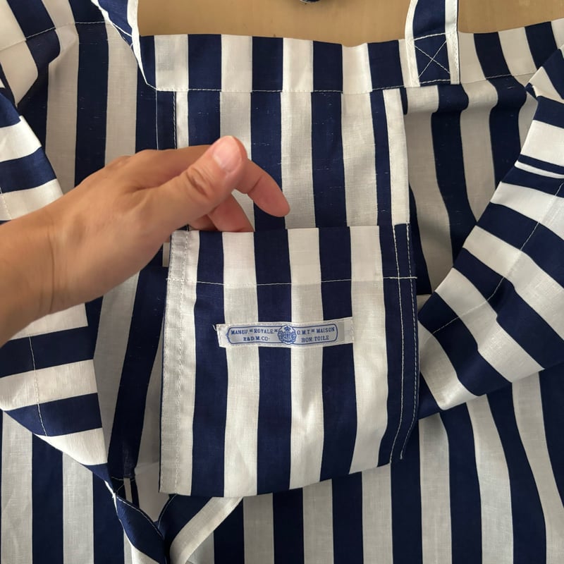 オールドマンズテーラー DECK CHAIR STRIPE TOTE BAG | itonow