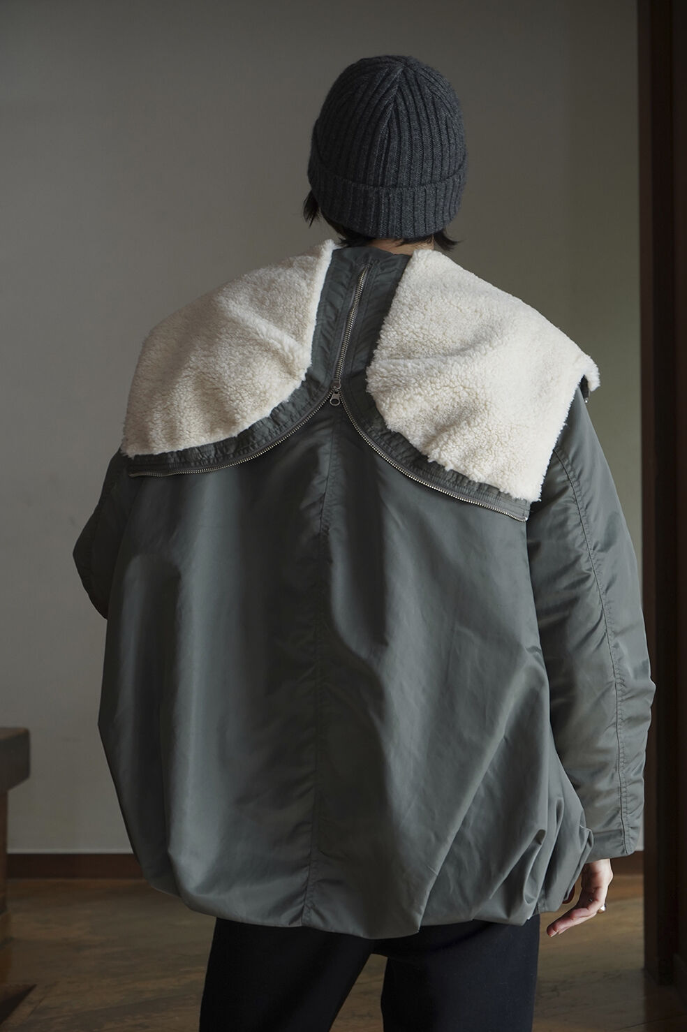 CLANE | BALLOON DESIGN HOODED N3B | ABIENTOT ON