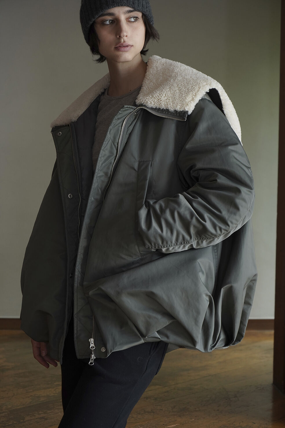 CLANE | BALLOON DESIGN HOODED N3B | ABIENTOT ON