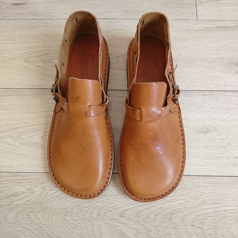 Fracap/フラカップ】バケッタレザーシューズ ブラウン | GROWER